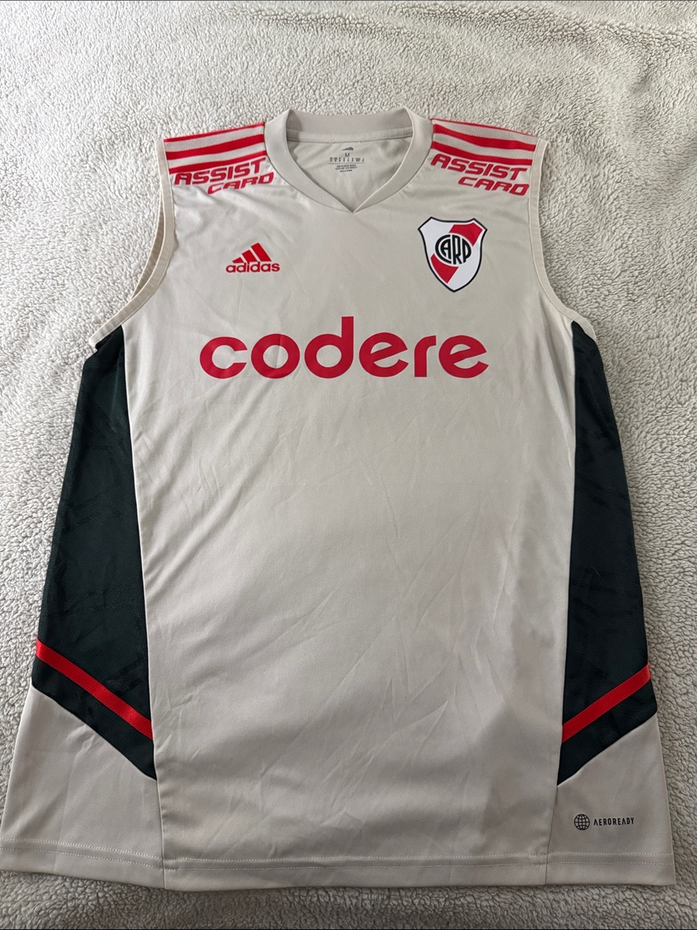 River Plate 🇦🇷 Tank Top 2023-24 Adidas Training Jersey